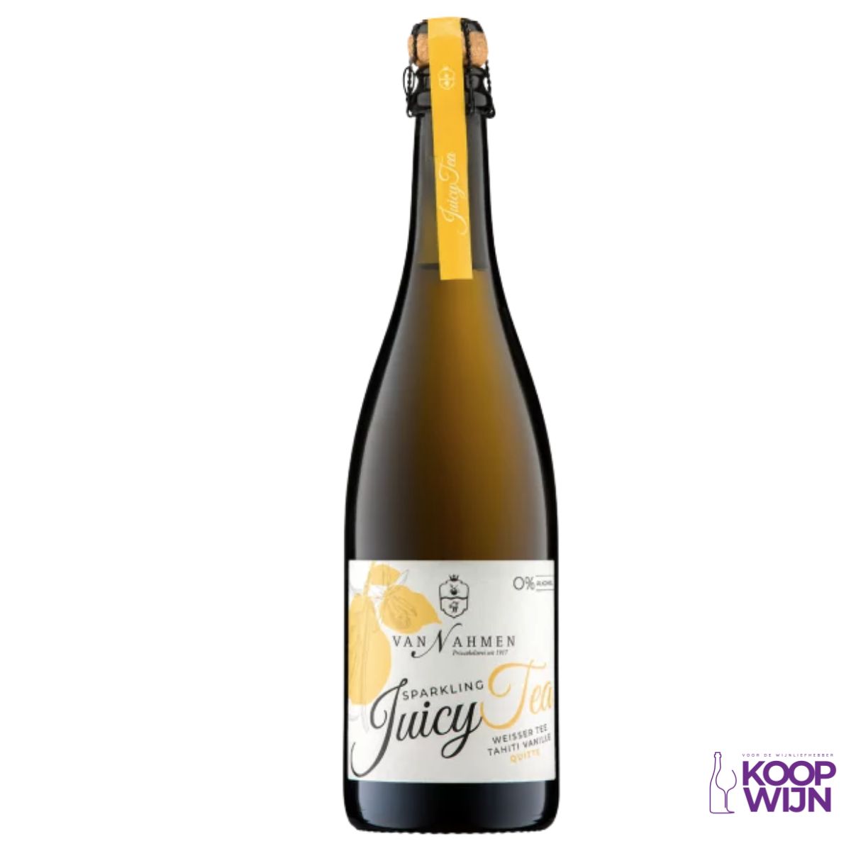 Van Nahmen Sparkling Kweepeer 0%